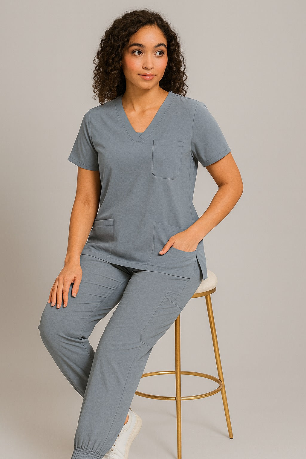 Jogger Style Scrub Set