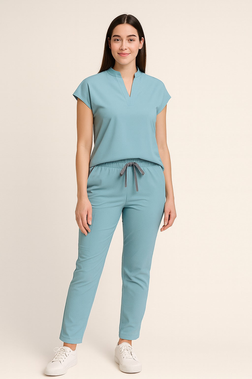 Women's Chic Scrub Set
