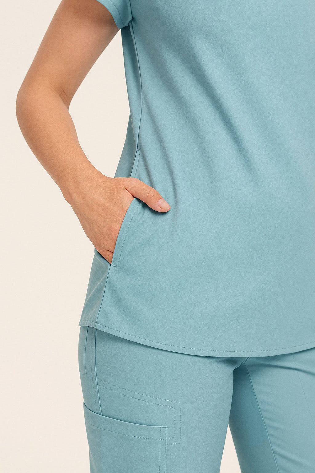 Women's Chic Scrub Set