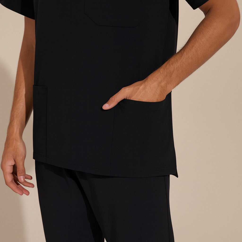 Mens Jogger Anti Wrinkle Scrubs